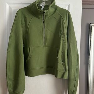 Lululemon scuba crop hoodie
